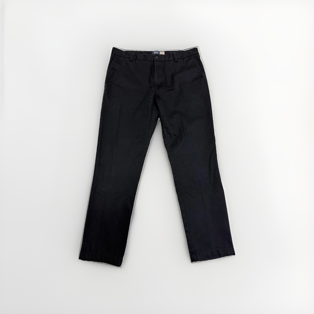 Izod‎ blue chino slacks pants, slim fit, men's 36x30, zip fly
